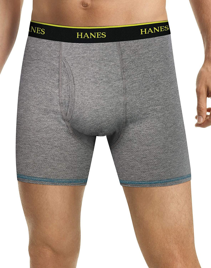 Hanes Mens FreshIQ Cool Comfort Breathable Mesh 5-Pack Boxer Briefs