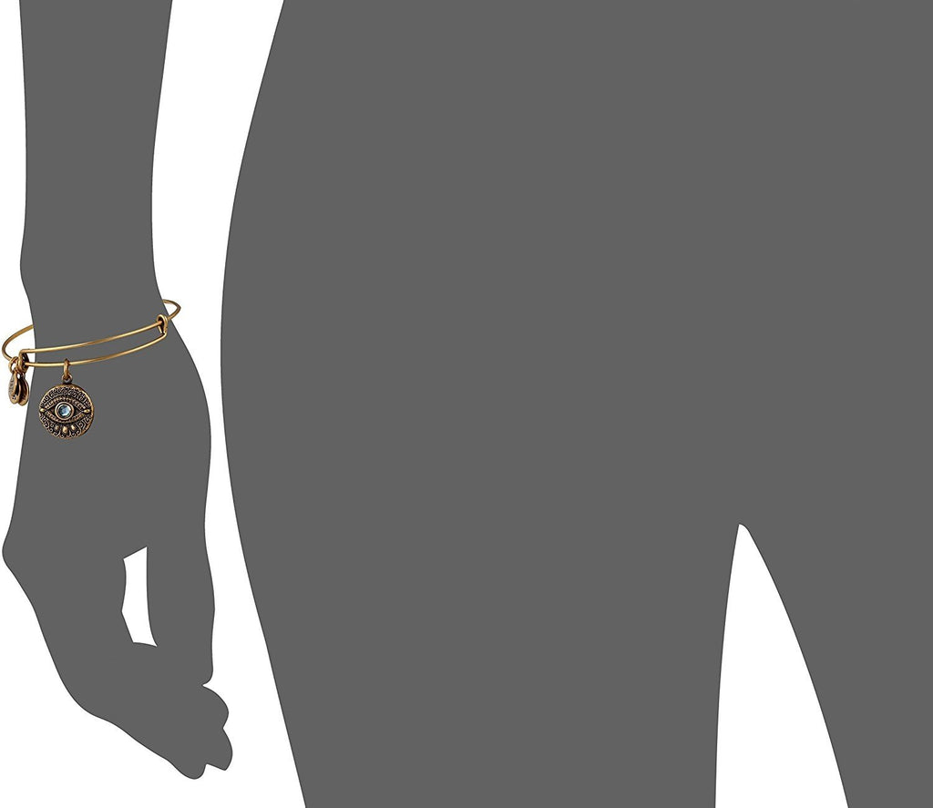 Alex and ANI Evil Eye Bangle Bracelet Expandable