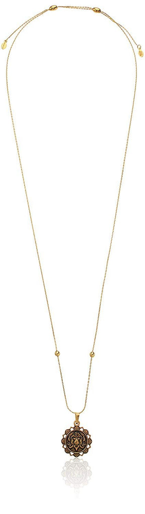 Alex and ANI Lotus Peace Petals IV Necklace, Expandable