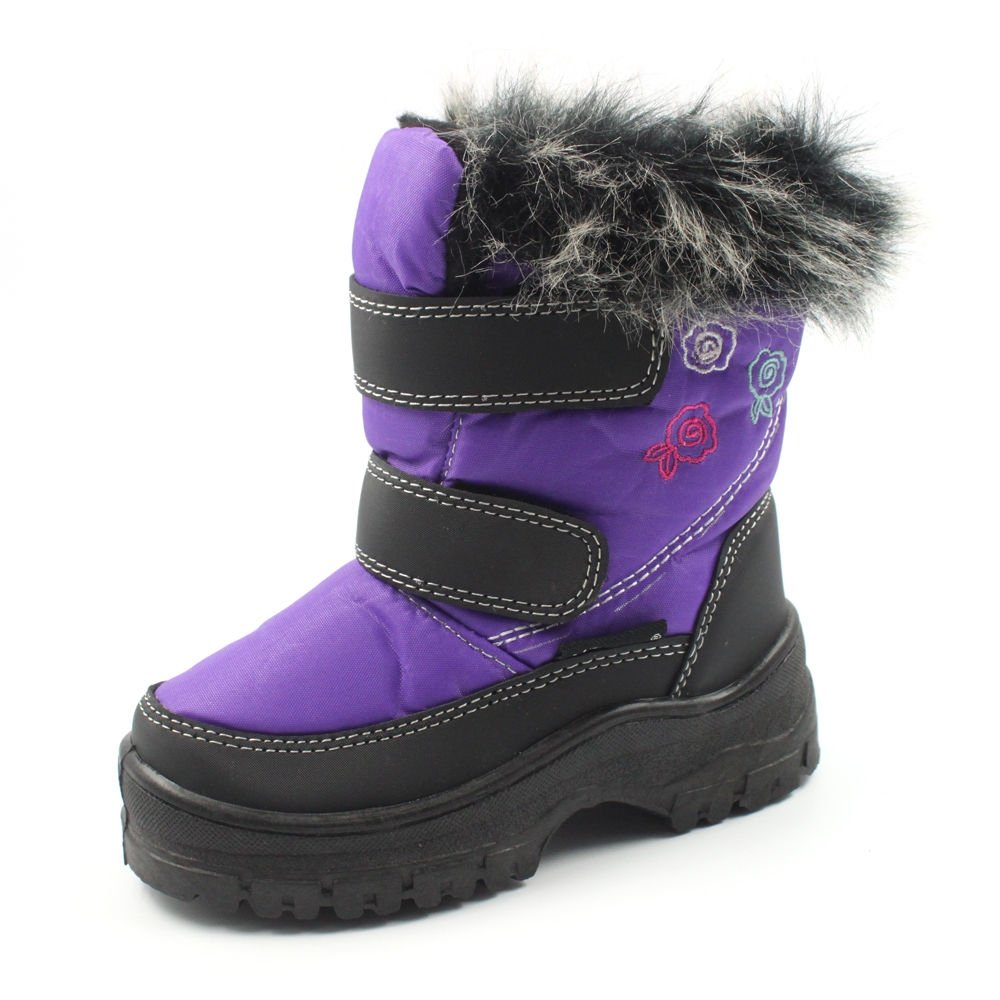 Storm Kidz Cold Weather Snow Boot (Toddler/Little Kid/Big Kid) Many Colors Velcro Strap