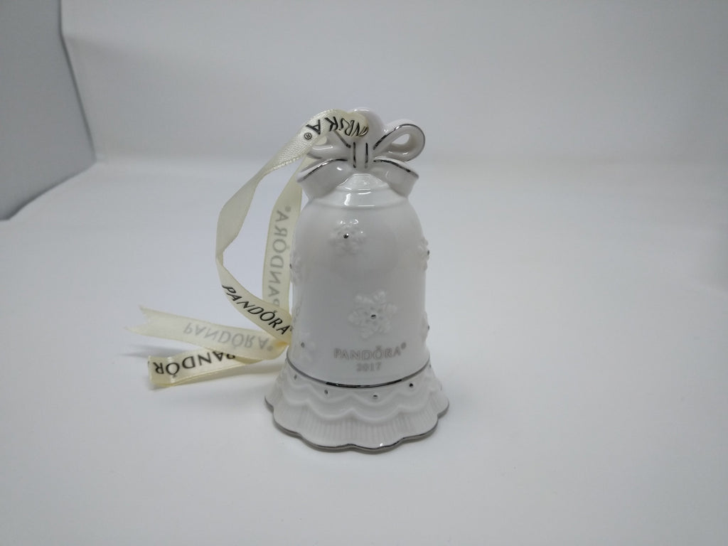 PANDORA 2017 Christmas Bell Ornament New In Box Limited Edition Authentic