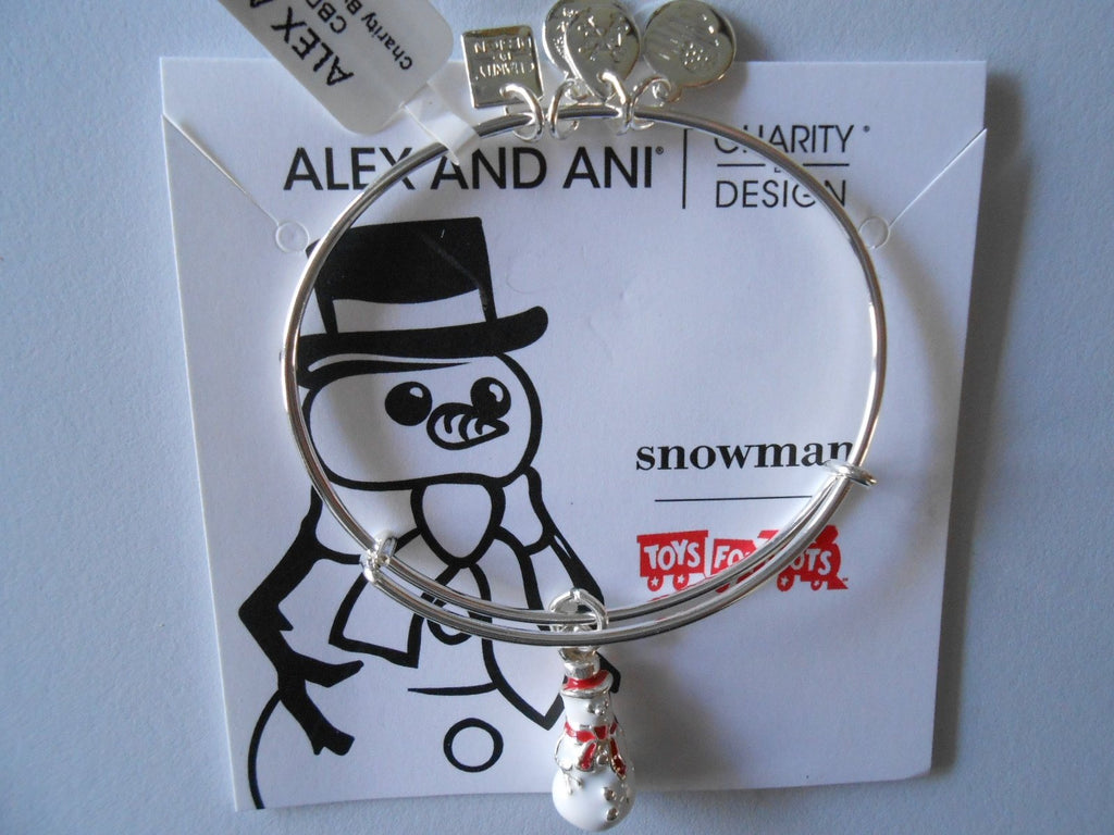 Alex and Ani Womens Charity By Design Snowman II