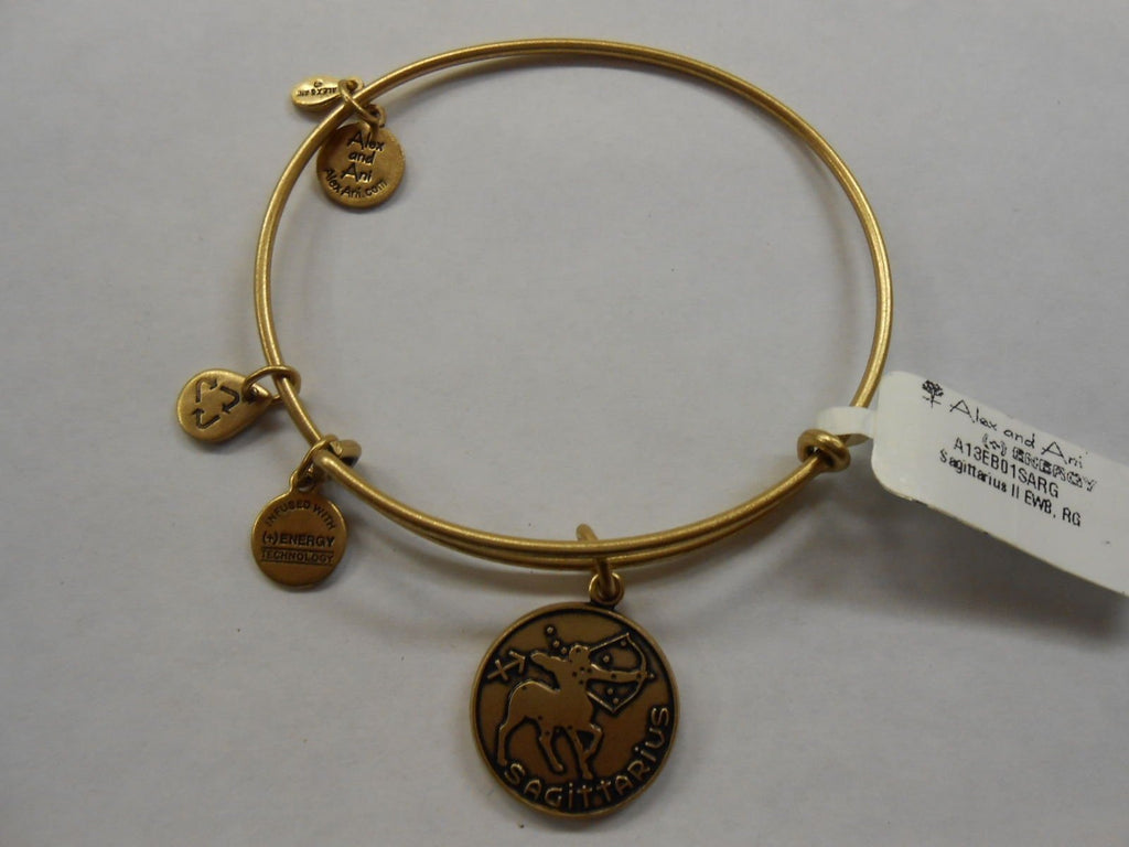 Alex and Ani Zodiac II Expandable Wire Bangle Bracelet