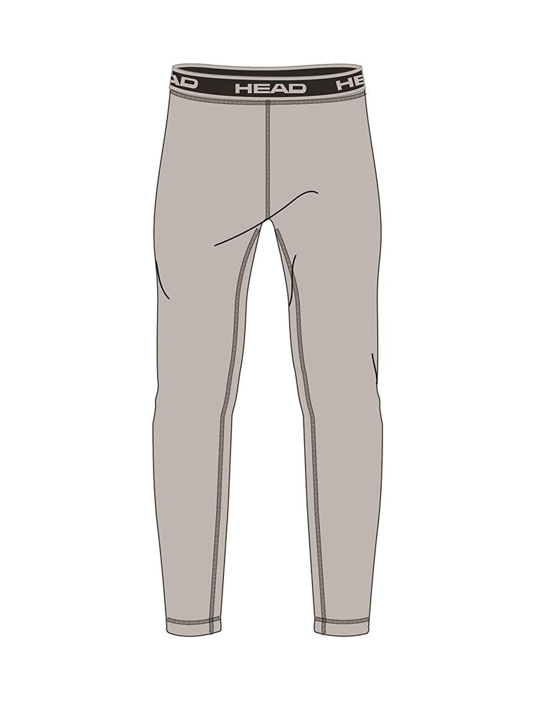 HEAD Mens Thermal Underwear Base Layer - Performance Pants Men Warm and Comfortable Warm Winter White
