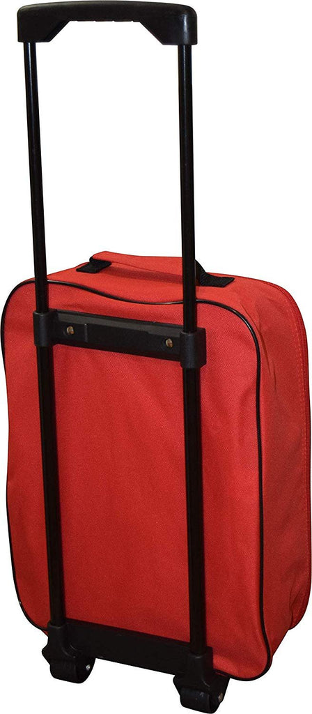 Disney Pixar Cars 15" Collapsible Wheeled Pilot Case - Rolling Luggage