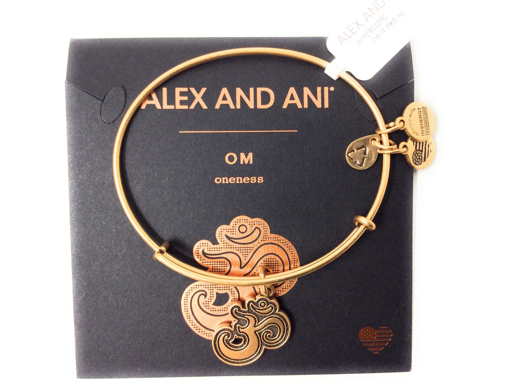 Alex and Ani Womens Om II Bangle