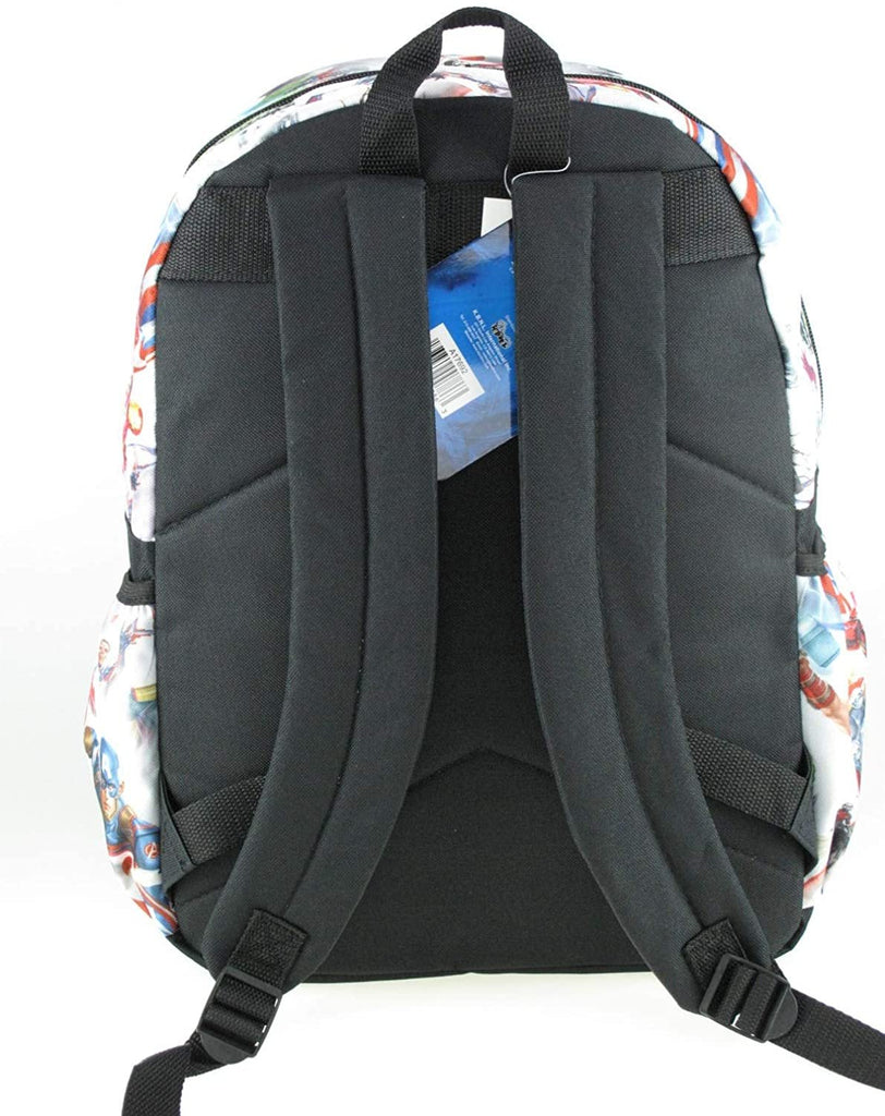 Marvel Avengers 16 inch All Over Print Deluxe Backpack With Laptop Compartment