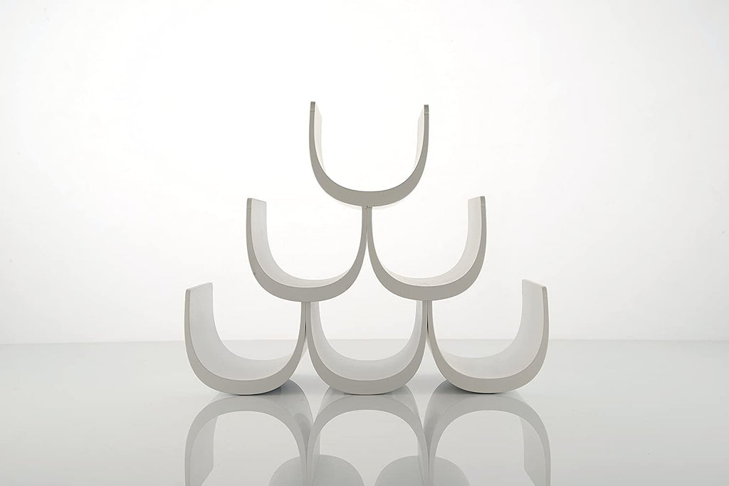 Alessi "Noe" Modular Bottle Holder In Thermoplastic Resin, White