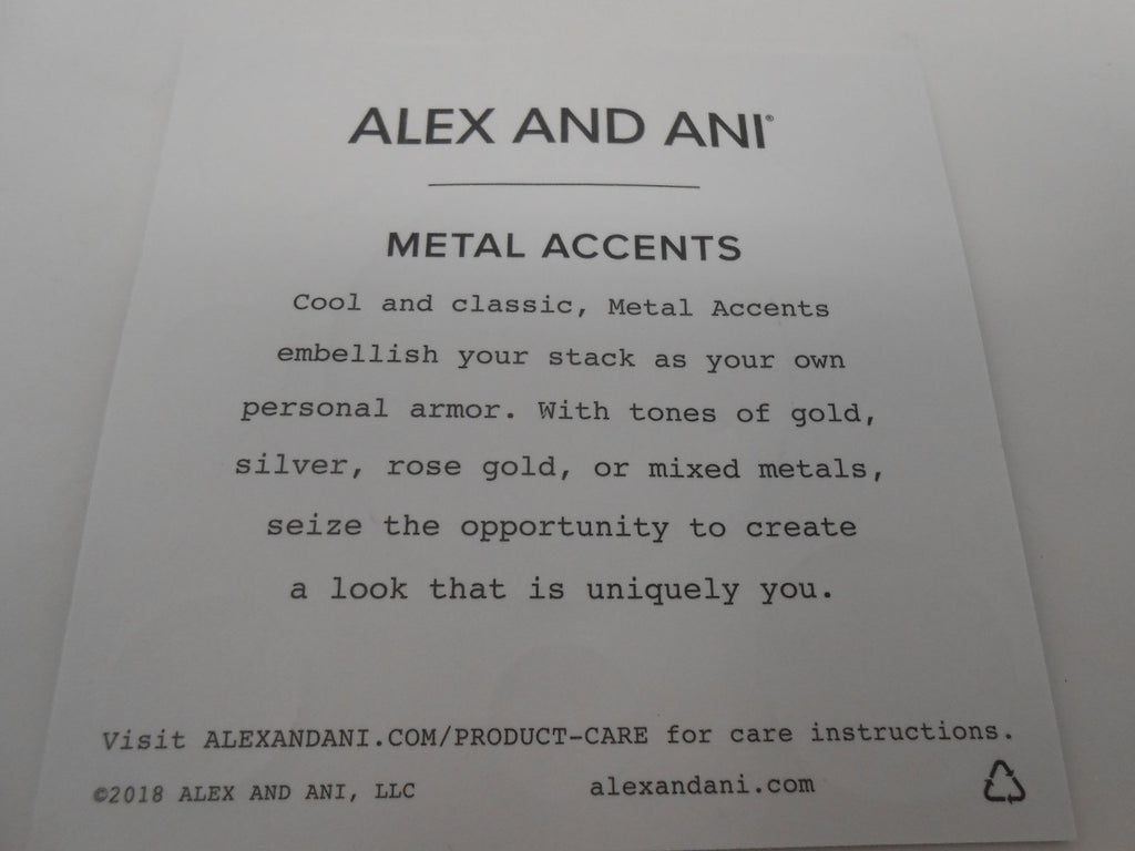 Alex and ANI Heart Beaded, Expandable