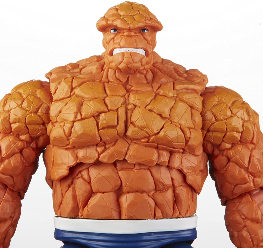 Hasbro Marvel Legends Series Retro Fantastic Four Marvel's Thing 6-inch Action Figure Toy, Includes 3 Accessory