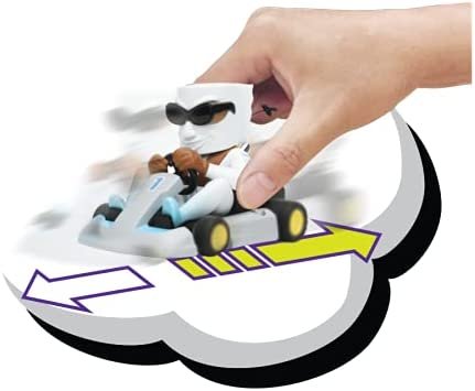 Jada Toys Fart Karts Cool Wipes Pull Back Car, 3.5” Toys for Kids Ages 6+ (32789)