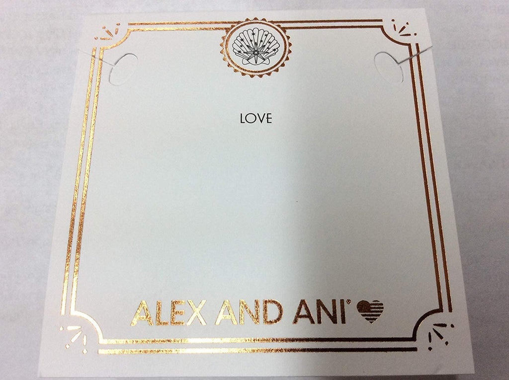 Alex and Ani Women's Two Tone Star of Venus Charm Bangle Bracelet, Rafaelian Antique Rose