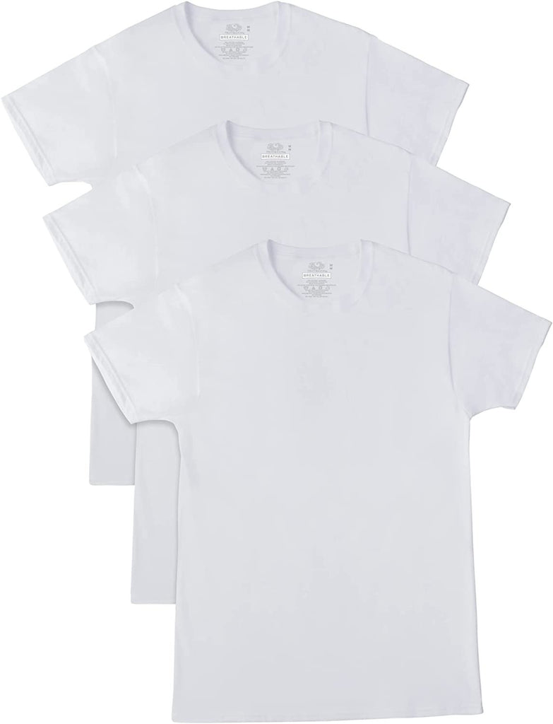 Fruit of the Loom Men's Breathable Undershirts, Designed to Keep You Cool