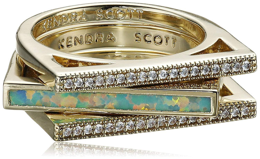 Kendra Scott Lucia Kyocera Opal Stackable Ring
