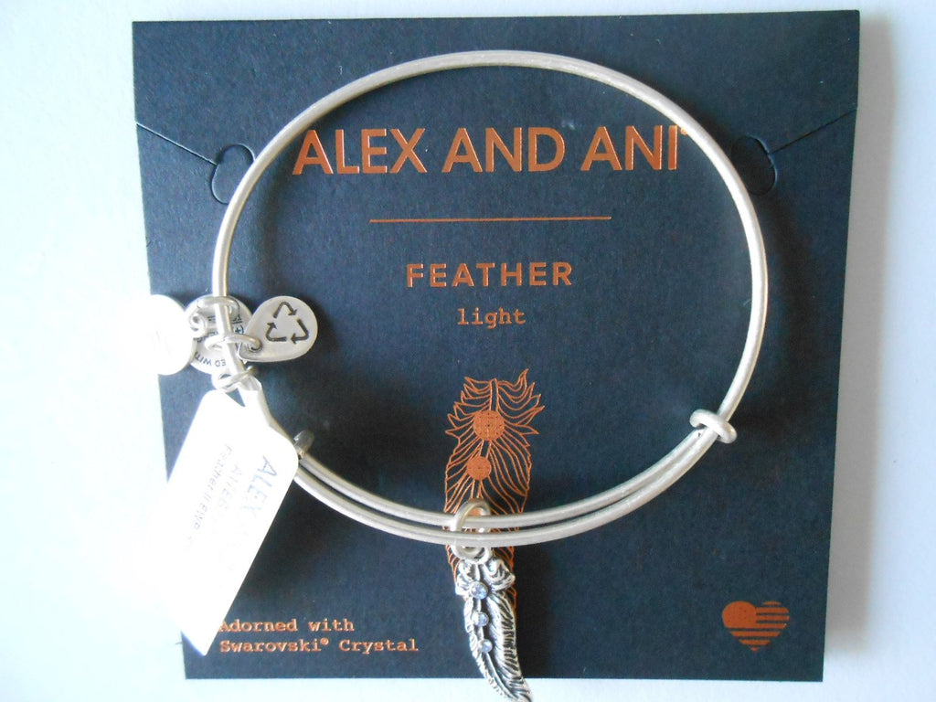 Alex and Ani Feather II Bangle Bracelet