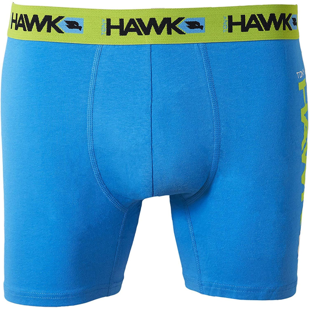 TONY HAWK Mens Athletic Boxer Briefs - Cotton/Spandex 6-Pack Stretch Training Breathable No Fly Small-5X