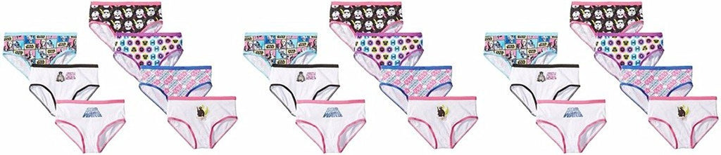 PJ Masks Toddler Girls' 7-Pack Brief Bikini Panty Underwear, PJ Mask Tgirl-Multi, 4T