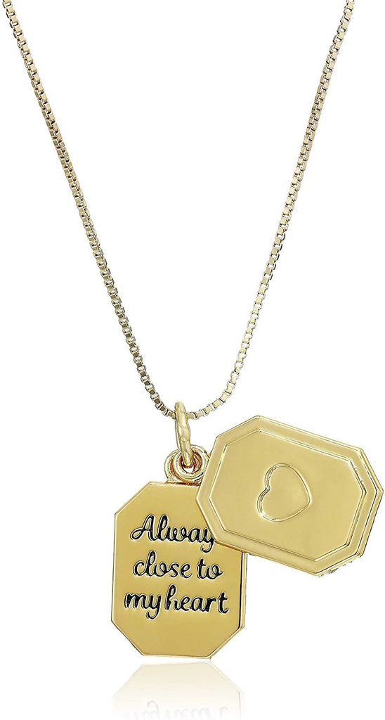 Alex and Ani Because I Love You Adjustable Necklace for Women, Always Close to My Heart Pendant, 15 to 18 in