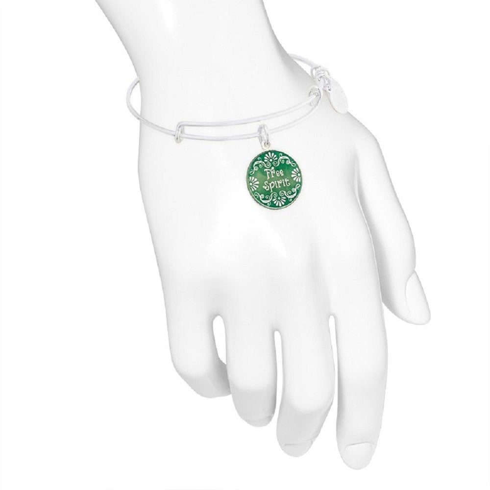 Free Spirit Charm Bangle SS