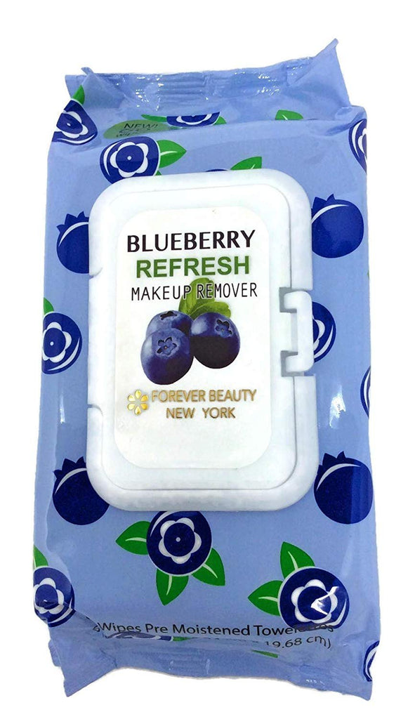 Forever Beauty Makeup Removing Wipes Face Cleaning Fragarant, 60 Count, Alcohol Free