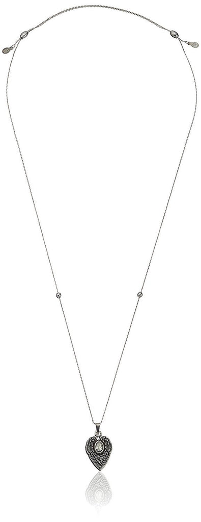 Alex and Ani Path of Symbols Guardian Angel Expandable Wire Necklace, 32"