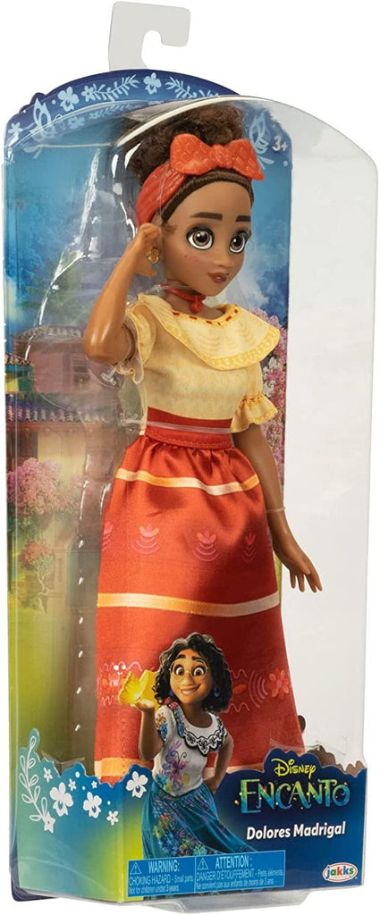 Disney Encanto Dolores Fashion Doll 11 Inches Tall with Signature Outfit & Accessories!
