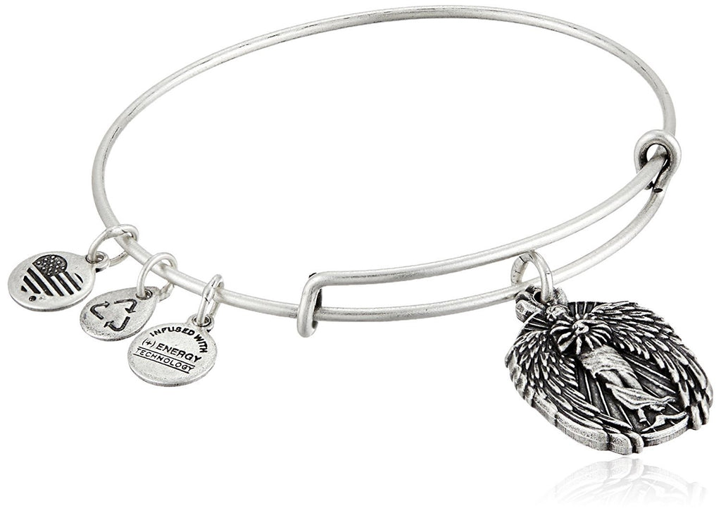 Alex and Ani Guardian of Knowledge Expandable Wire Bangle Bracelet