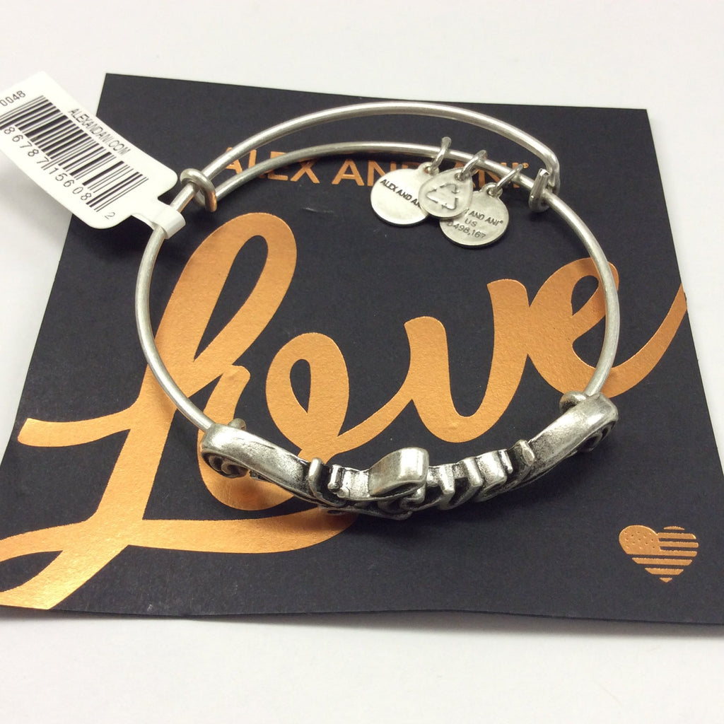 Alex and Ani Womens Spiritual Armor Love Bangle