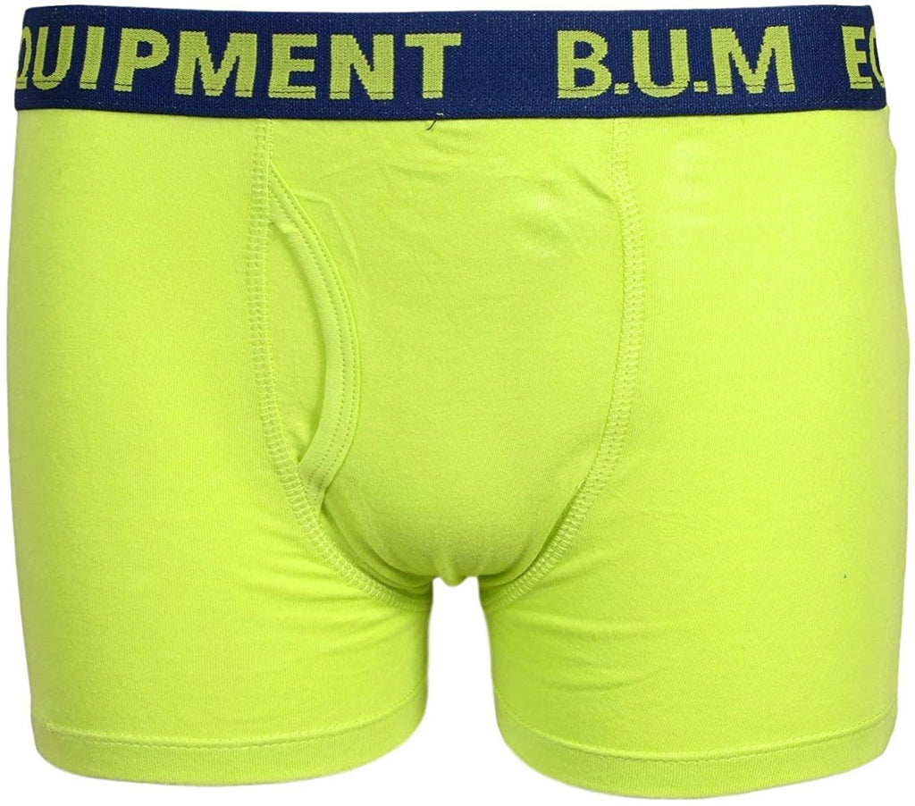 B.U.M. Equipment Boys 10 Pack Solid Boxer Briefs Underwear
