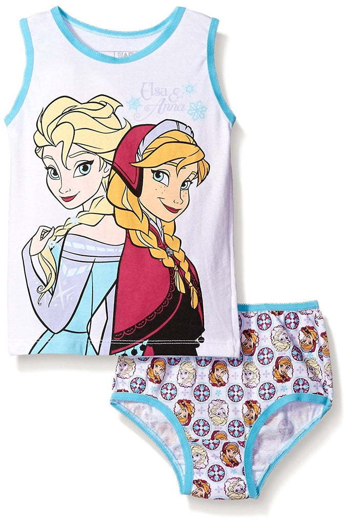 Disney Girls' Frozen Underwear and Tank Set