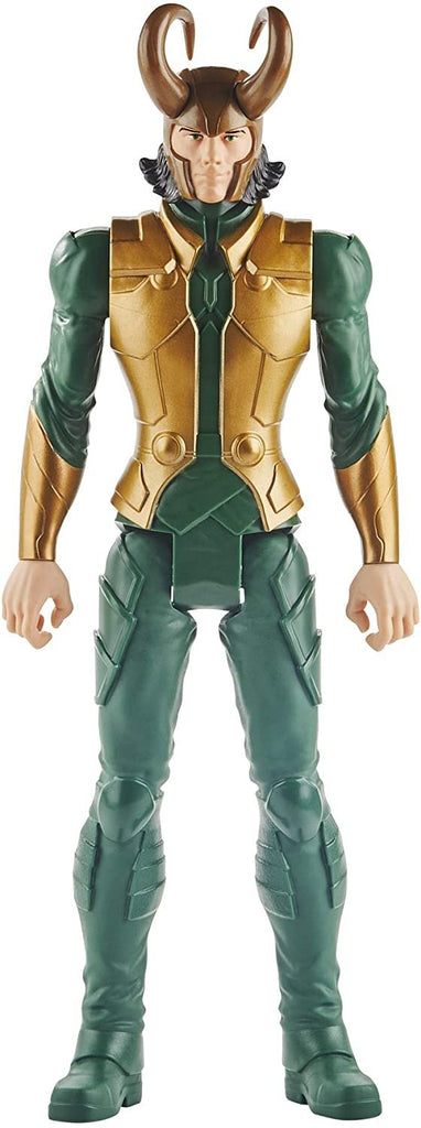 Avengers Marvel Titan Hero Series Blast Gear Loki Action Figure, 12" Toy, Inspired by The Marvel Universe, for Kids Ages 4 & Up
