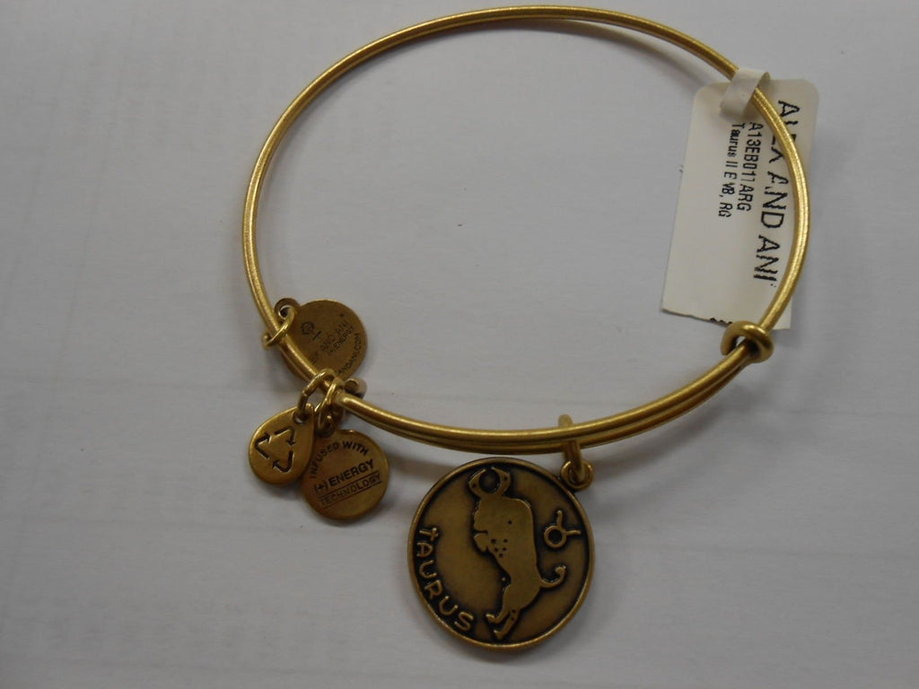 Alex and Ani Zodiac II Expandable Wire Bangle Bracelet