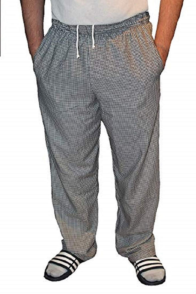 Sand Storm Baggy Chef Pants 100% Cotton XS-6X Vintage, Cupcakes, Chalk Stripe Pockets