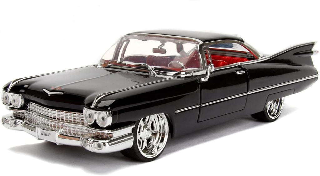 Jada Toys – Collectible, 99989bk – 99989 Car Cadillac – 1959 Coupe DeVille, Black