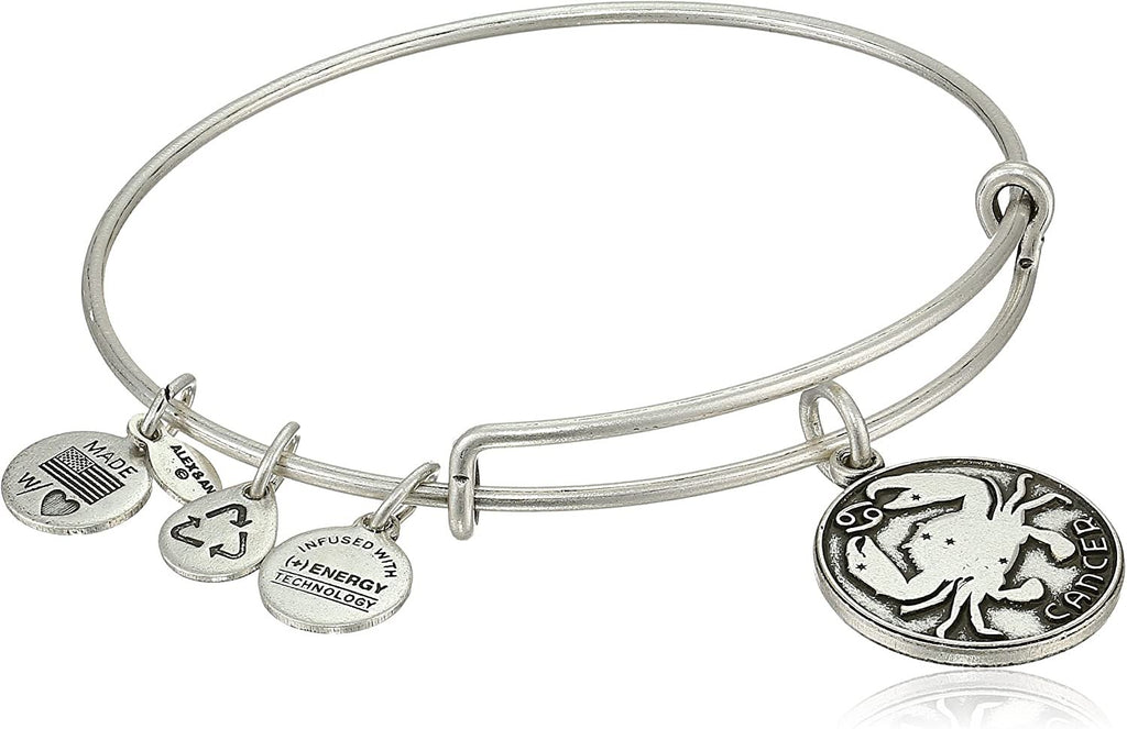 Alex and Ani Zodiac II Expandable Wire Bangle Bracelet