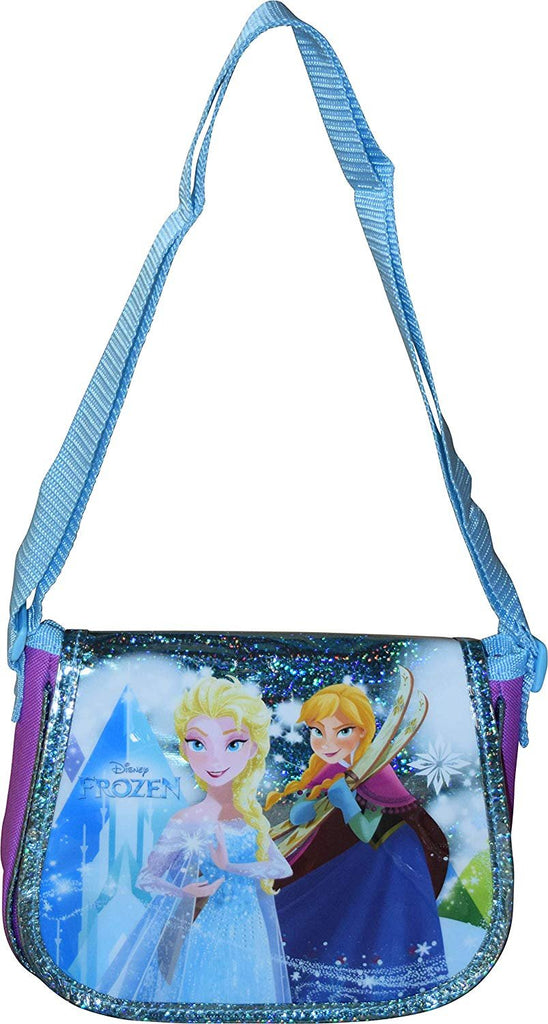 Disney Frozen Elsa & Anna Girl's Crossbody Shoulder Purse