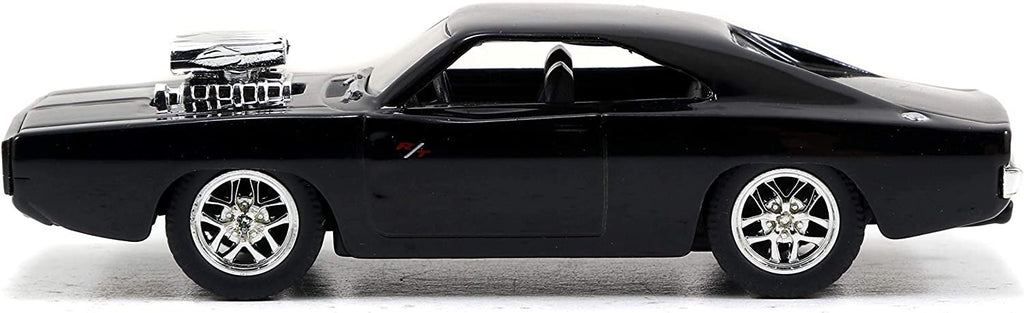 Jada Toys Fast & Furious 1:55 Dom's Dodge Charger R/T Build N' Collect Die -cast Model Kit, Toys for Kids and Adults