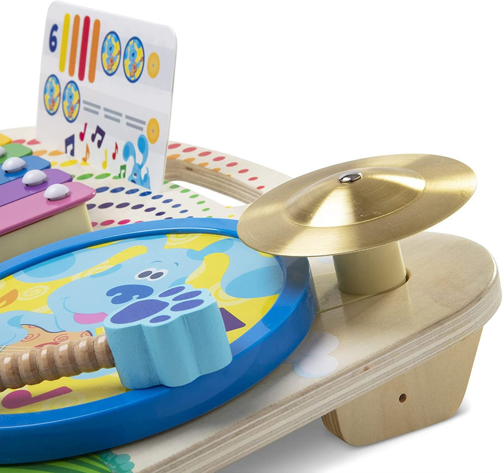 Melissa & Doug Blue's Clues & You! Wooden Music Maker Board (5 Instruments)