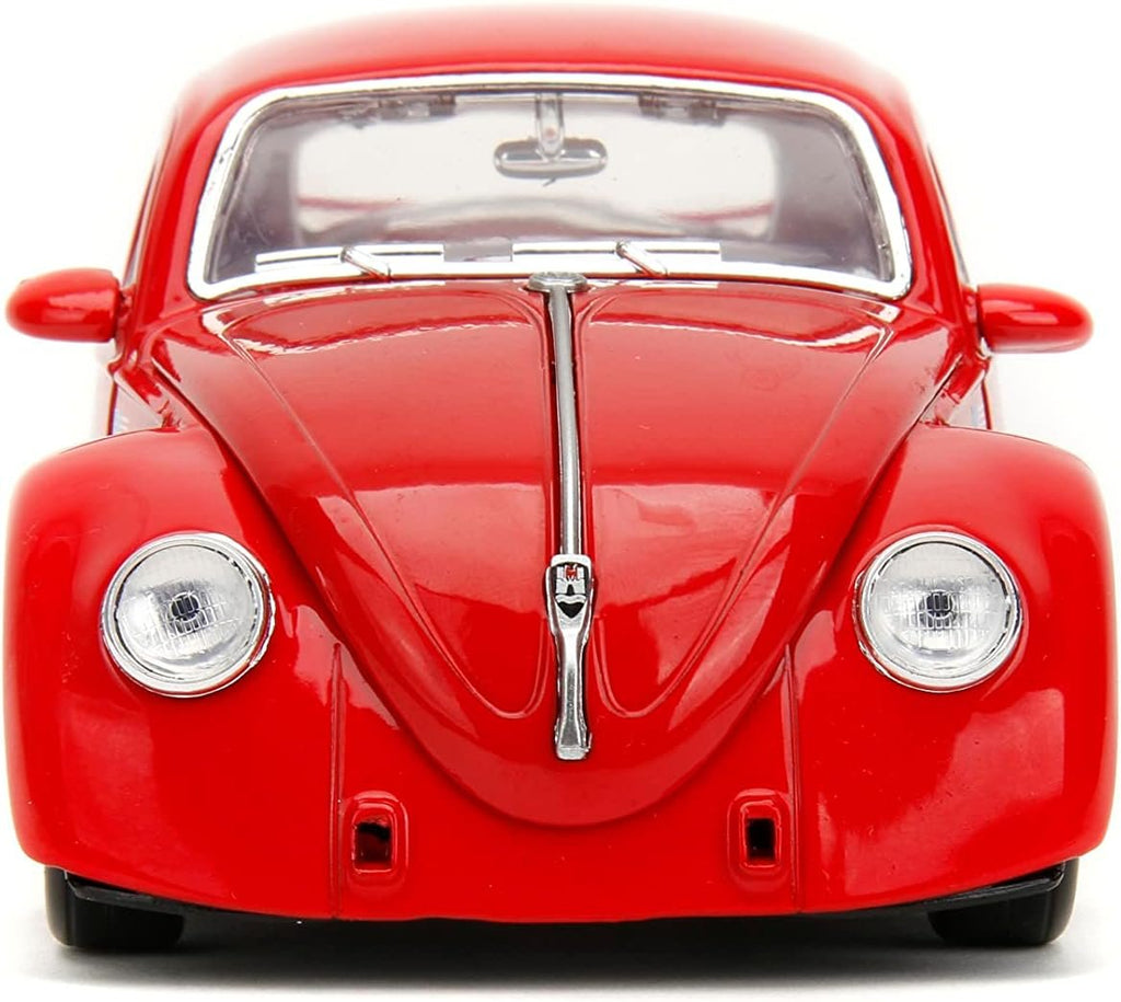 Punch Buggy Slug Bug 1:24 1959 Volkswagen Drag Beetle Die-Cast Car, Toys for Kids and Adults
