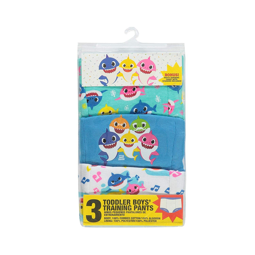 TEN28 by Handcraft Boys' Toddler Baby Shark Potty Training Pants
