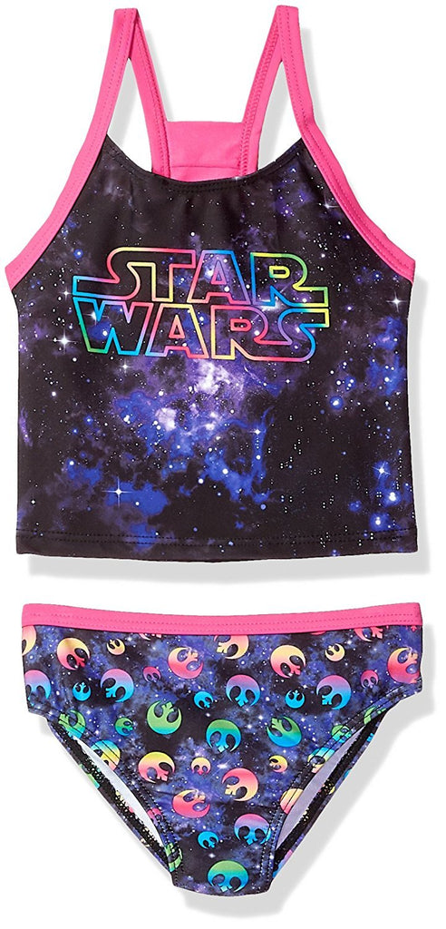 Nickelodeon Girls' Big Star Wars Swimsuit