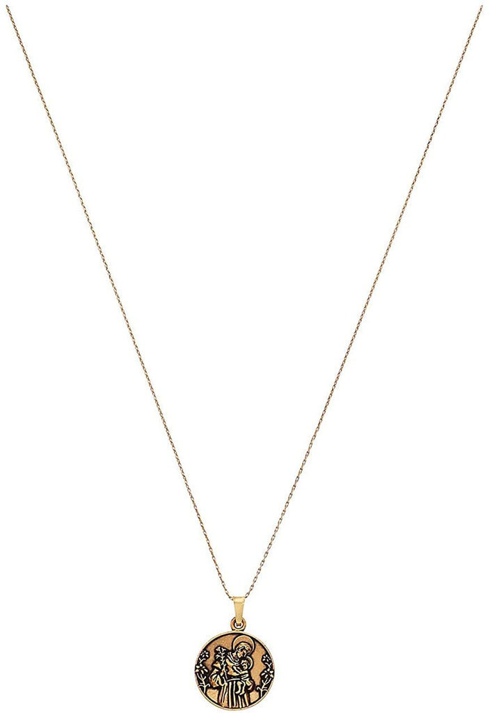 Alex and Ani Saint Anthony II 32" Expandable Necklace Gold One Size
