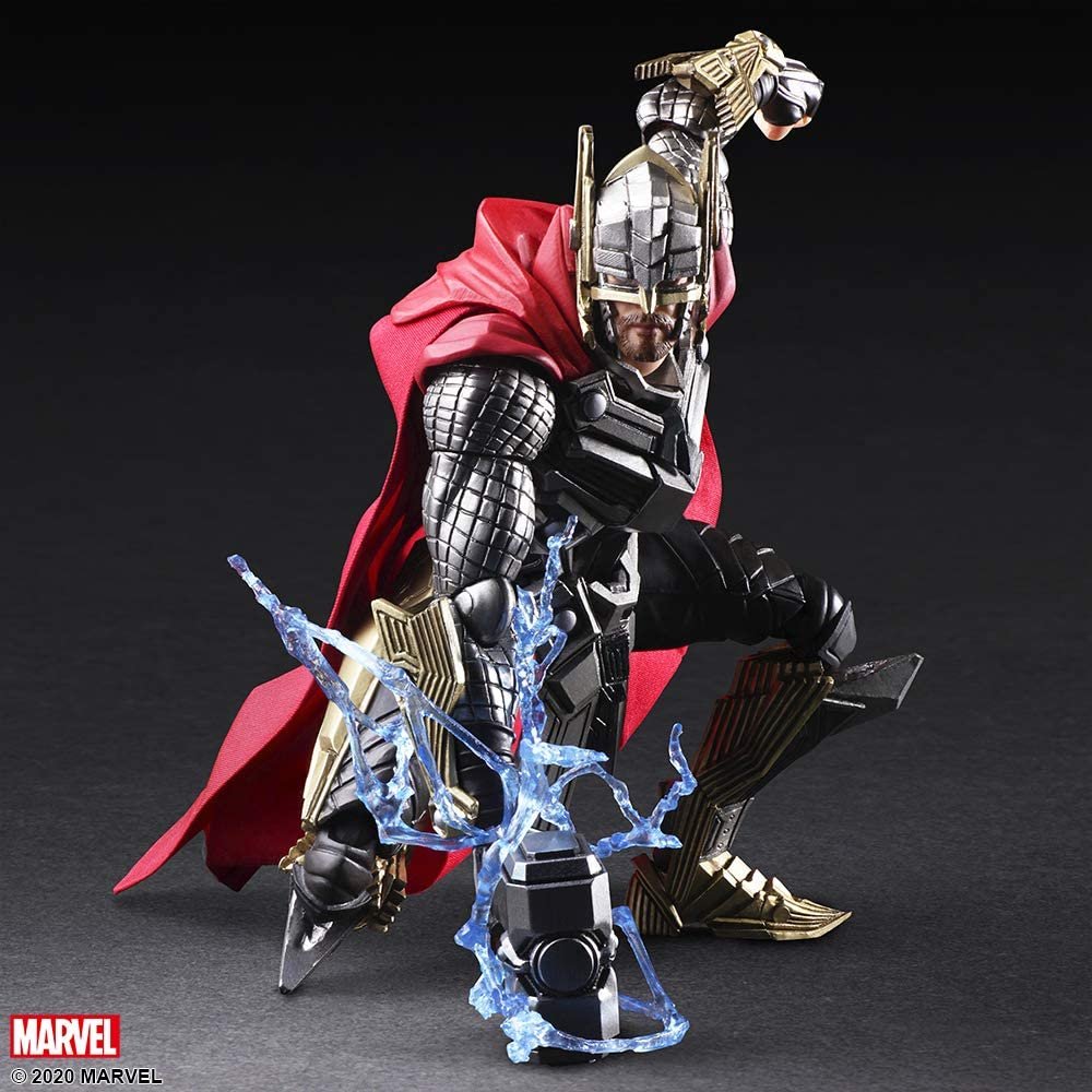 Square Enix Marvel Universe Thor Variant Bring Arts Action Figure, Multicolor