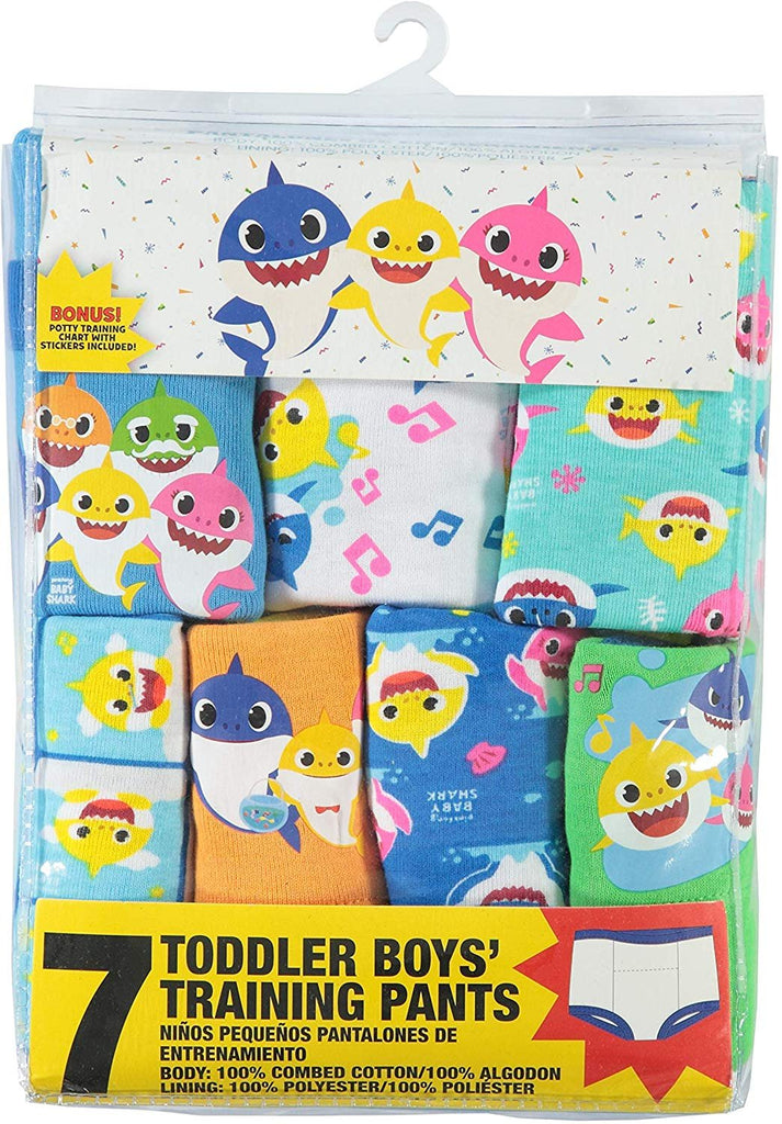 TEN28 by Handcraft Boys' Toddler Baby Shark Potty Training Pants