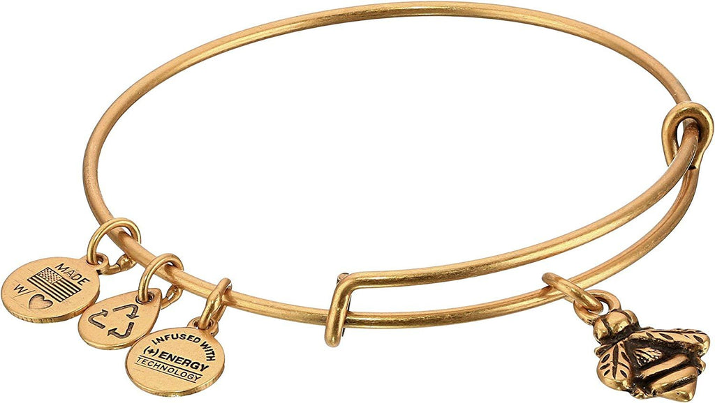 Alex and Ani Womens Bumblebee Charm Bangle