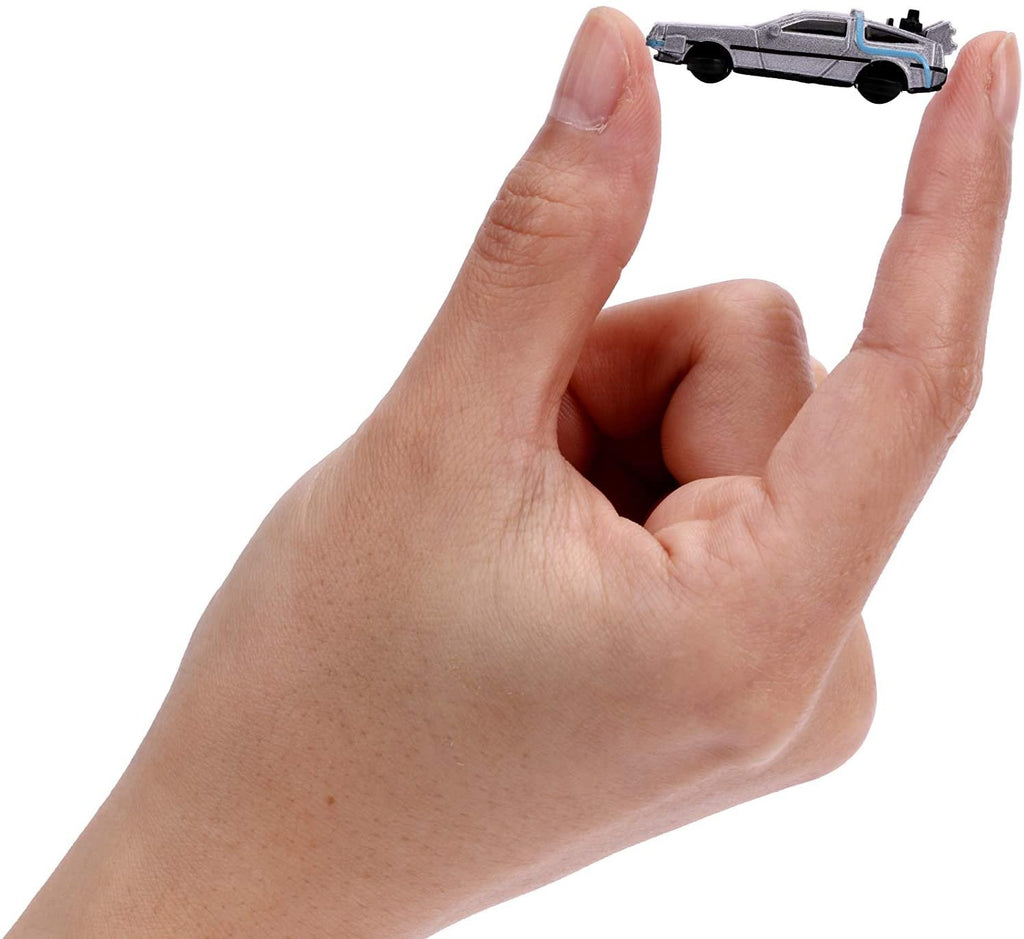 Back to The Future 1.65" Nano 3-Pack Die-cast Cars, Toys for Kids and Adults