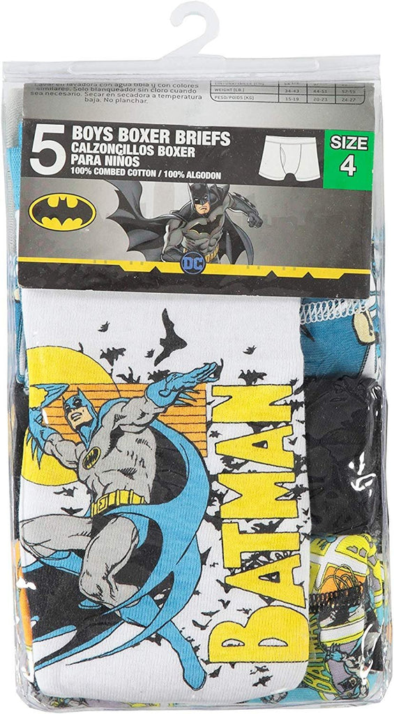 DC Comics Men's Batman Classic 5pk Boxer Briefs