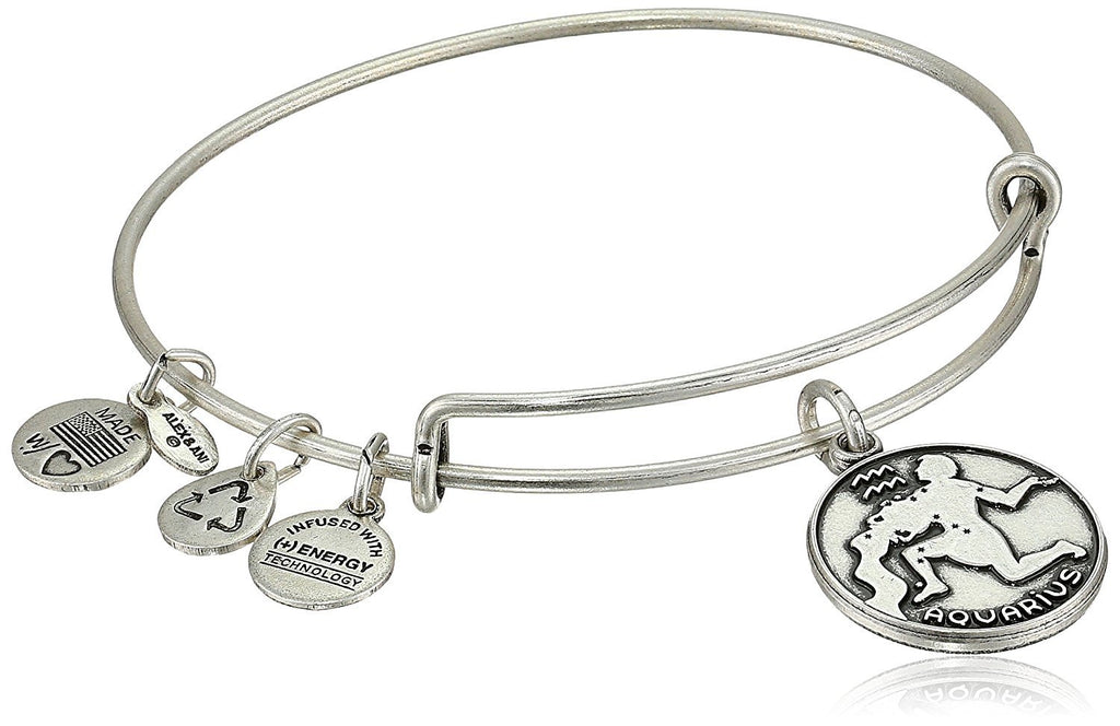 Alex and Ani Zodiac II Expandable Wire Bangle Bracelet