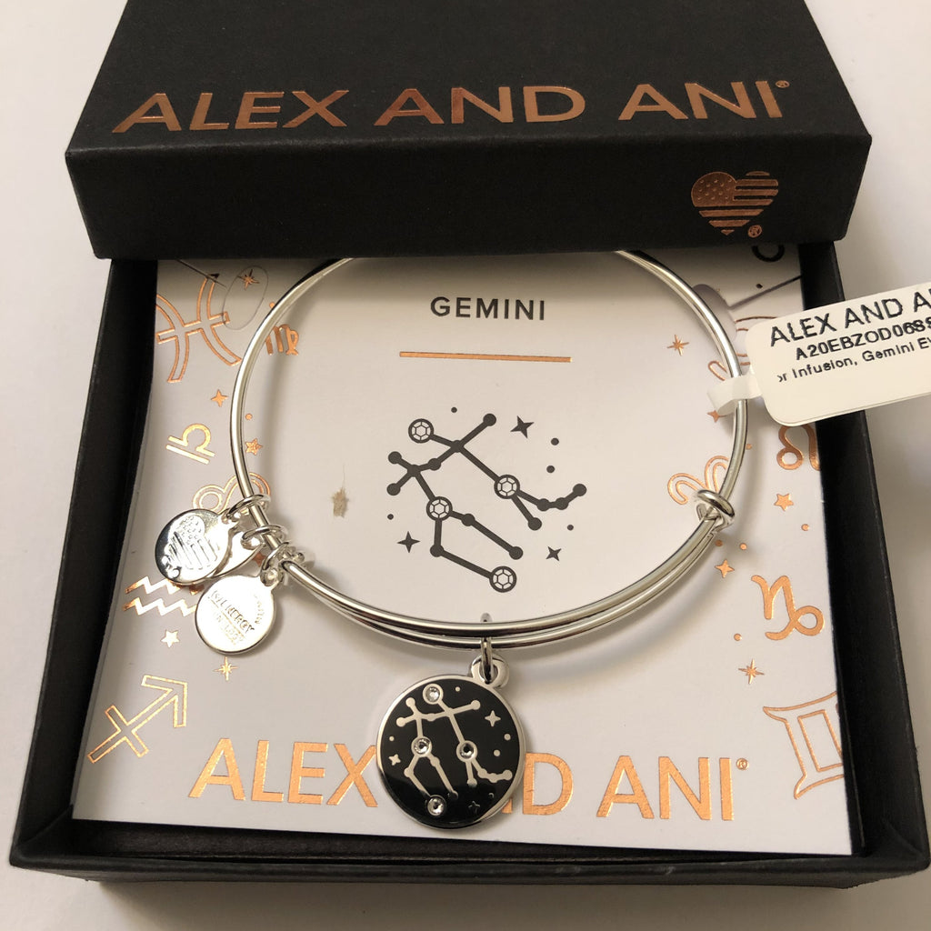 Alex and Ani Color Infusion, Gemini EWB, SS