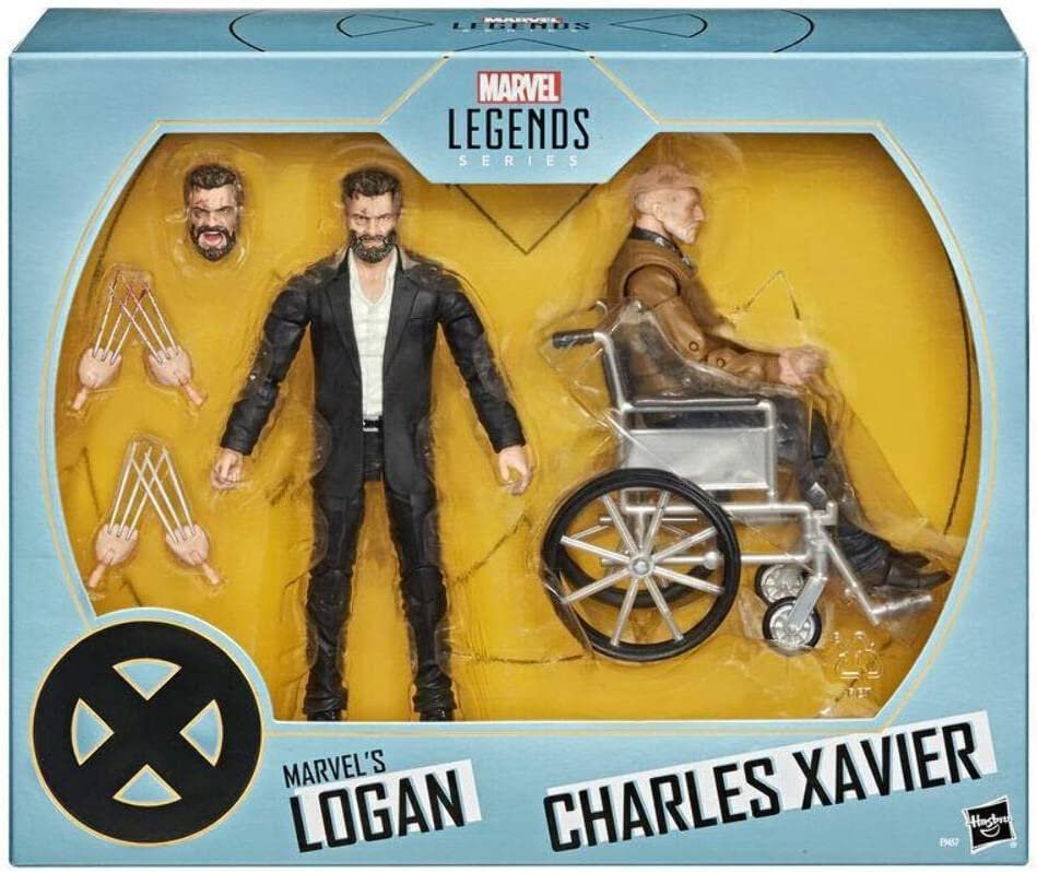 Marvel Legends Series Action Figure 2-Pack 2020 Marvel's Logan & Charles Xavier Exclusive 15 cm